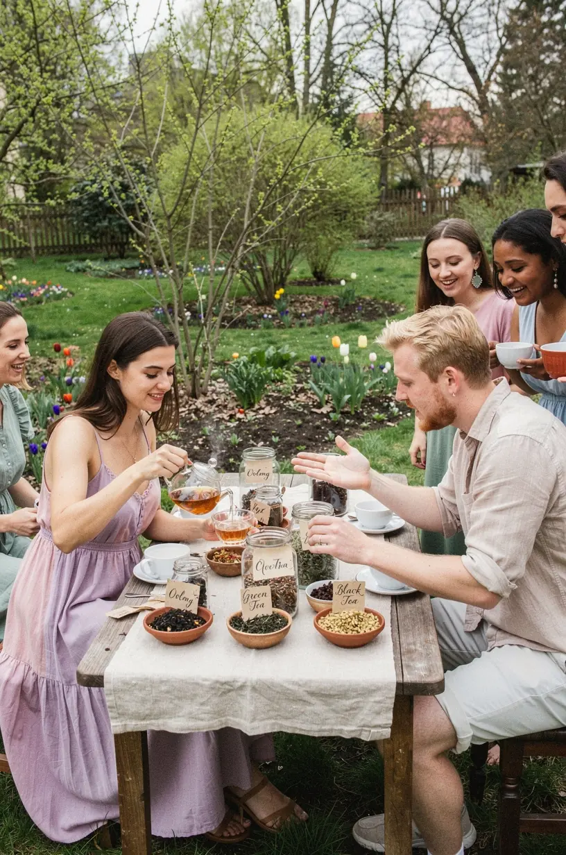 Rami namų aplinka su arbatos puodeliu, skirta atsipalaidavimui ir kasdienio ritualo palaikymui.